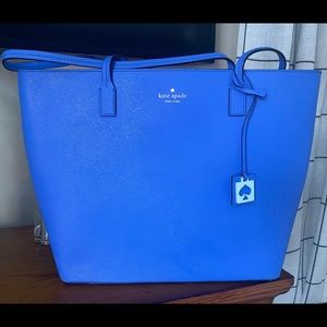*KATE SPADE* Periwinkle tote - *see description- this bag is preloved*